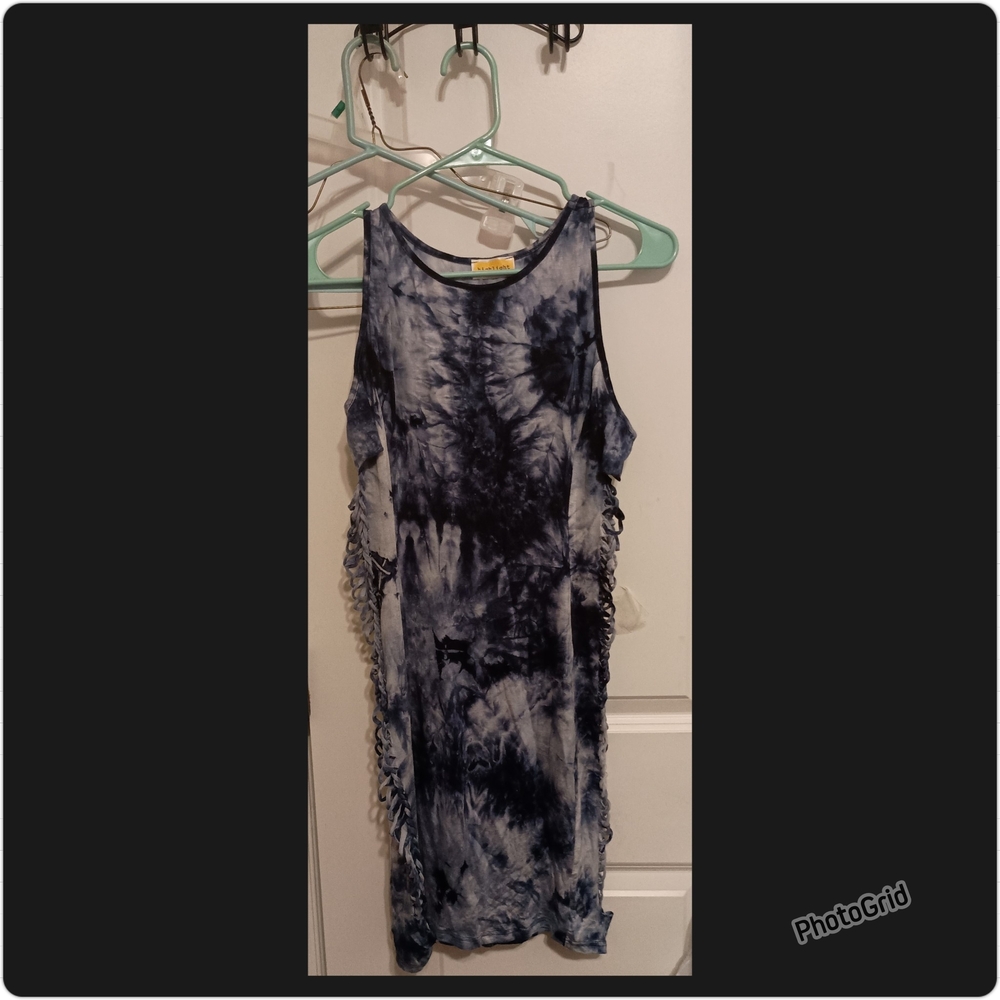 Tie-Dye Sleeveless Dress